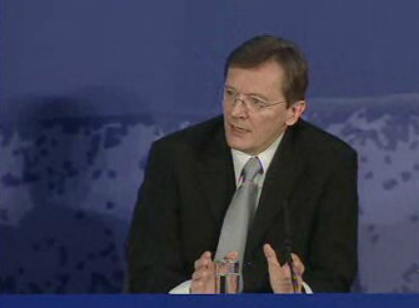 Wolfgang Schussel na Cimeira do Emprego