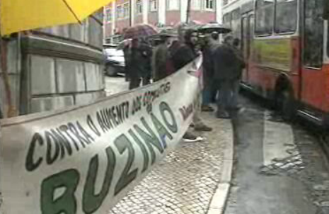 Buzinão contra aumento dos combustíveis