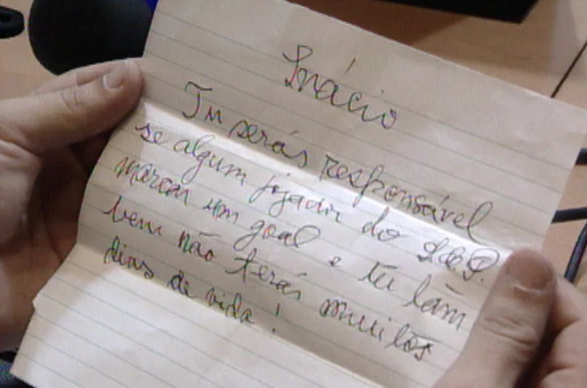 Conferência de imprensa de Augusto Inácio