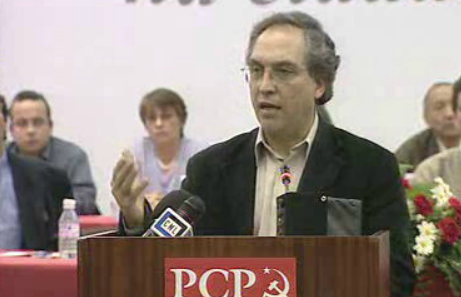 Carlos Carvalhas critica Pina Moura