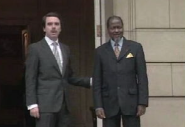 Joaquim Chissano em Madrid