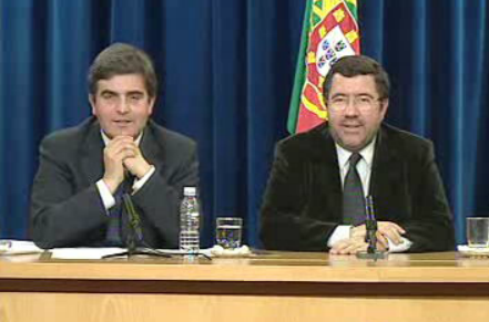 Conferência de imprensa do Governo