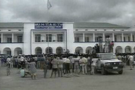 Manifestação em Timor-Leste