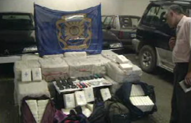 Apreensão de cocaína