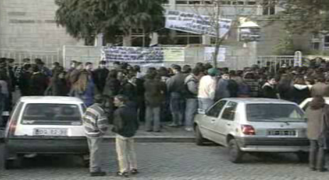 Protesto de estudantes em Vila Real