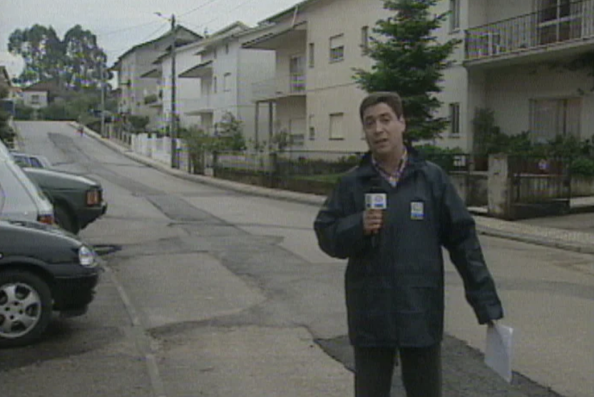 Preparativos para a visita de João Paulo II a Fátima