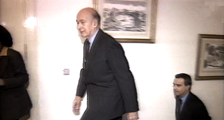 Giscard d’Estaing em Portugal