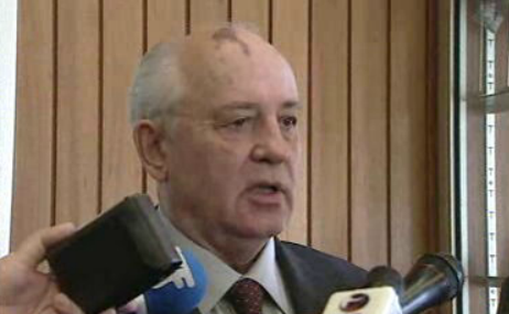 Mikhail Gorbachev em Portugal