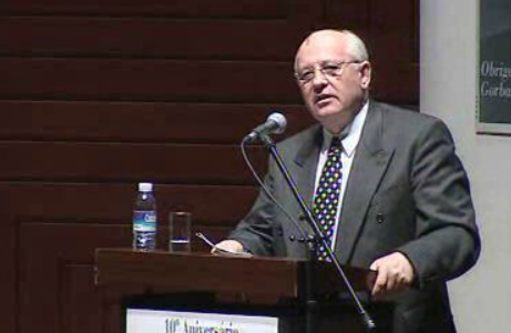 Mikhail Gorbachev em Portugal