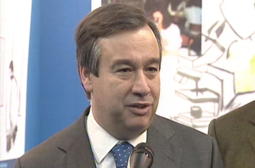 Declarações de António Guterres