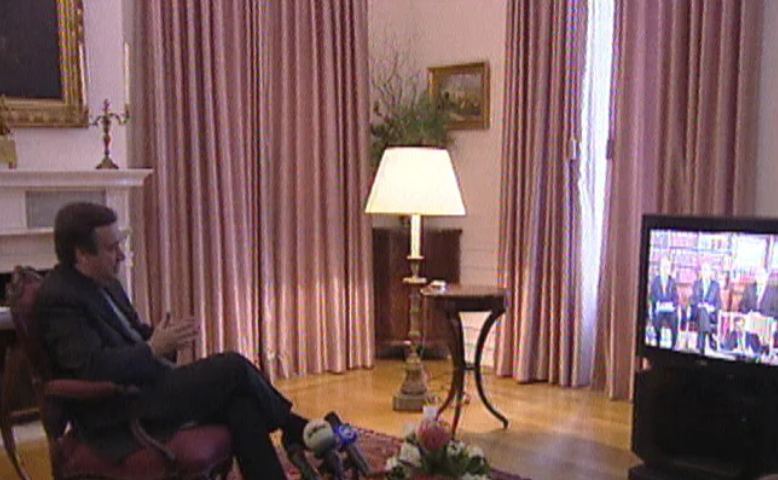 Videoconferência entre António Guterres e Fernando Henrique Cardoso