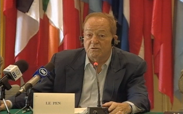 Jean Marie Le Pen em Portugal