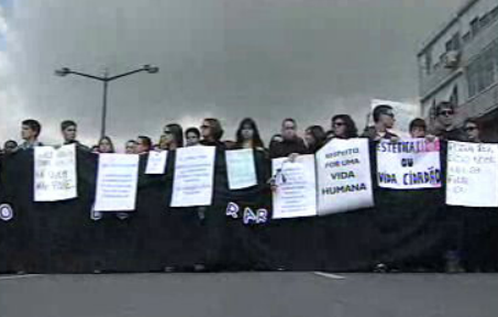 Protesto de estudantes em Lisboa