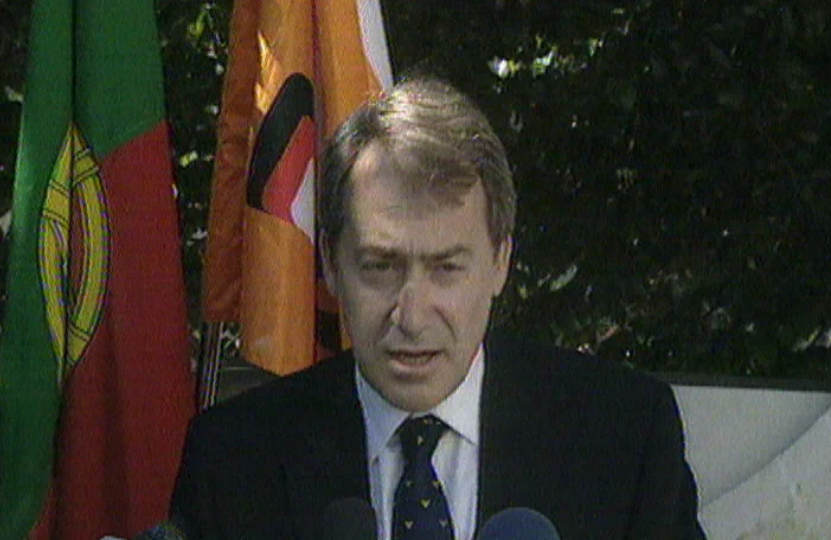 Conferência de imprensa de Luís Filipe Menezes