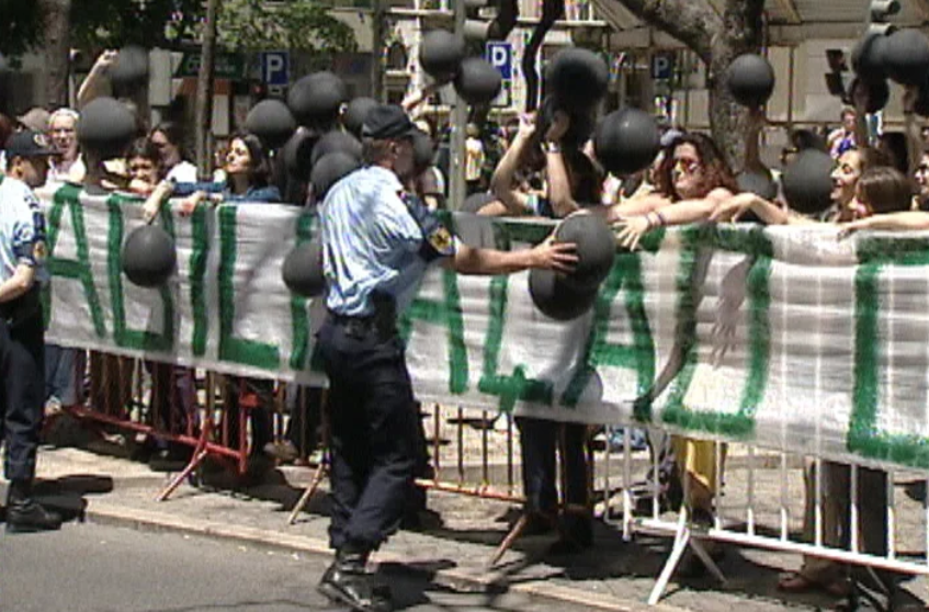 Manifestação de estudantes