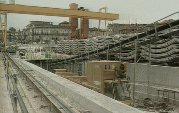 Atraso na construção do metro do Porto