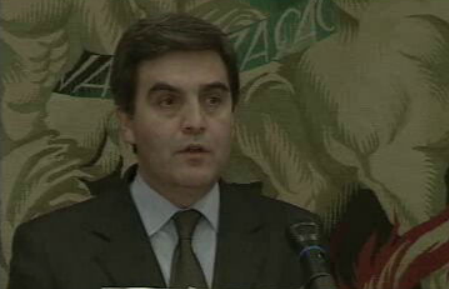 Conferência de imprensa de Pina Moura