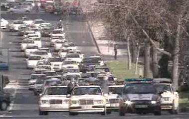 Protesto dos taxistas