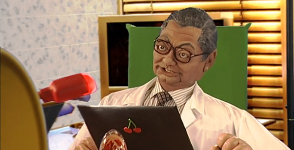 Pezudo no Psiquiatra e Ricardo no Oftalmologista