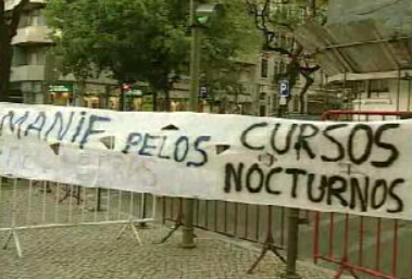 Manifestação de estudantes