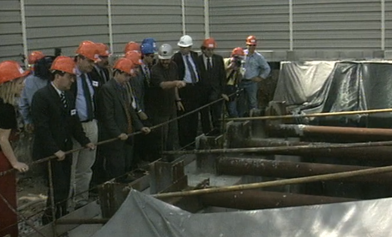 Deputados visitam as obras do Metro do Porto