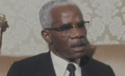 Reação de Adriano Sebastião à morte de Agostinho Neto