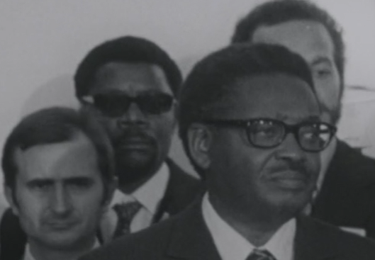 Agostinho Neto na Cimeira do Alvor