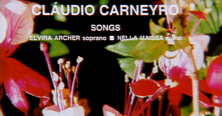 Edição de disco de Claúdio Carneyro