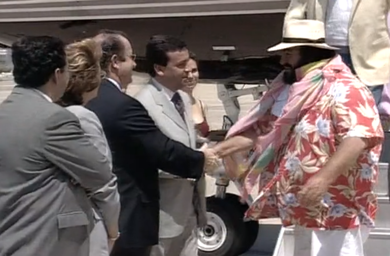 Luciano Pavarotti no Algarve