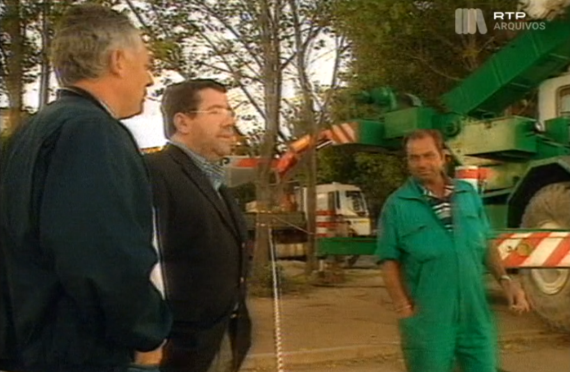 Aluimento de terras em Lisboa