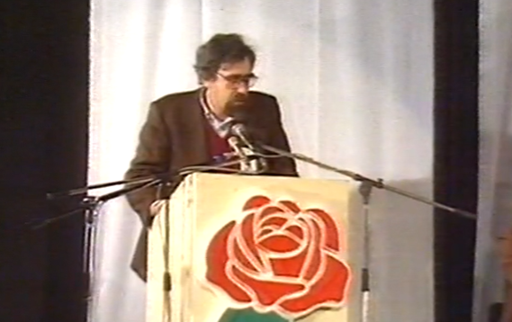 Abertura da Convenção da Esquerda Democrática