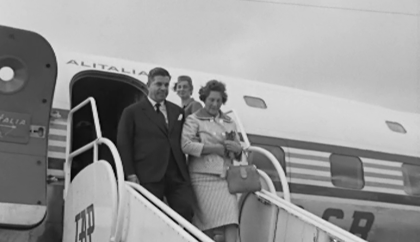 Chegada de Benito Nardone Cetrulo a Lisboa