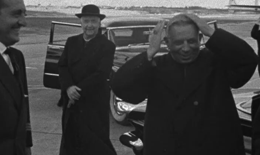 Partida do Cardeal Giacomo Lercargo