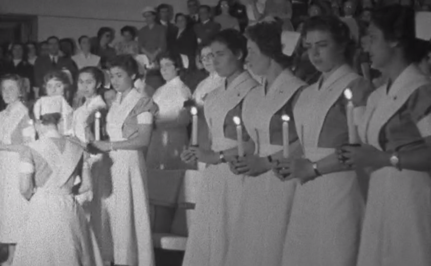 Graduação de enfermeiras e entrada de novas alunas na ETE