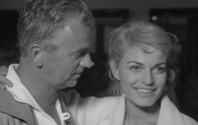 Equipa cinematográfica da Alemanha Ocidental em Lisboa