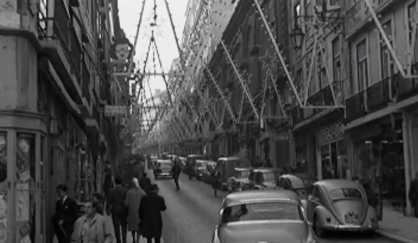 Preparativos para o Natal em Lisboa