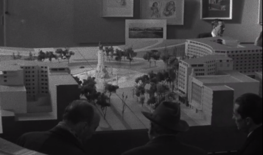 Maqueta da Praça Marquês de Pombal