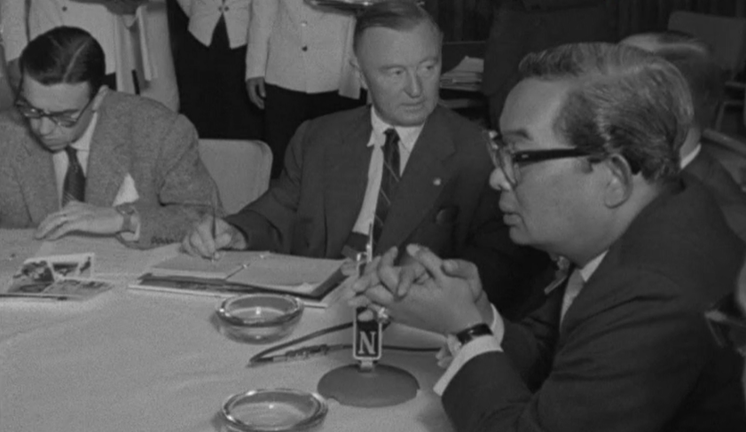 Preparação da visita dos Reis da Tailândia