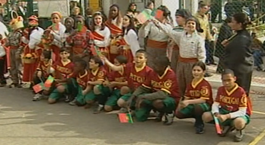 O Euro 2004 no Carnaval