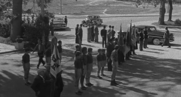 Visita de Eduardo de Arantes e Oliveira ao concelho de Alcobaça