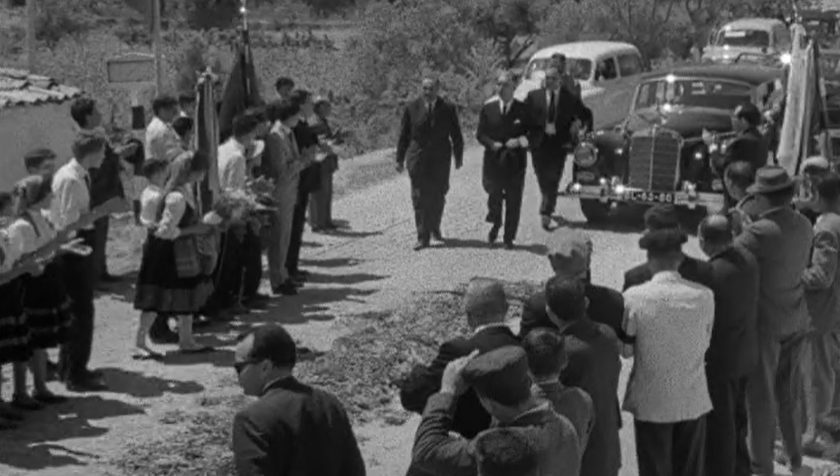 Visita de Arantes e Oliveira a Vila Nova de Poiares