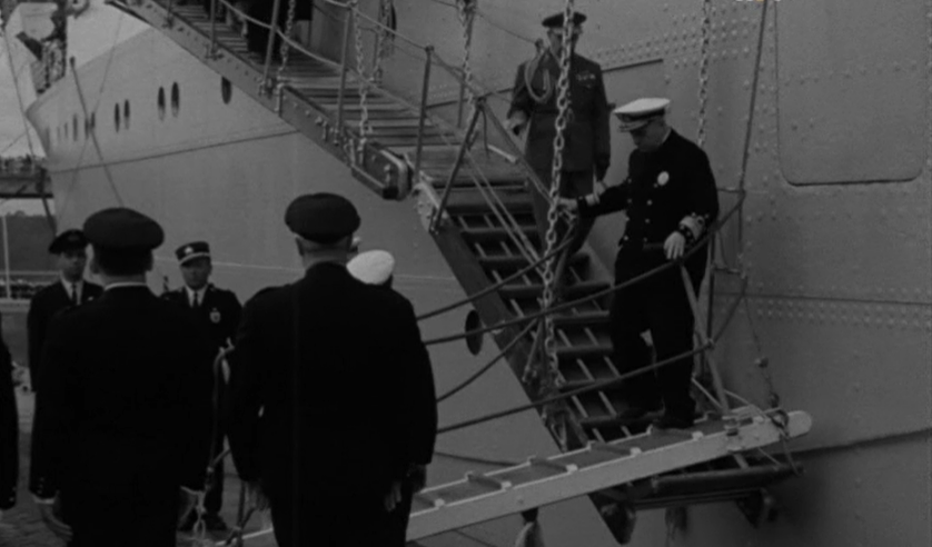 Américo Tomás no Porto de Leixões