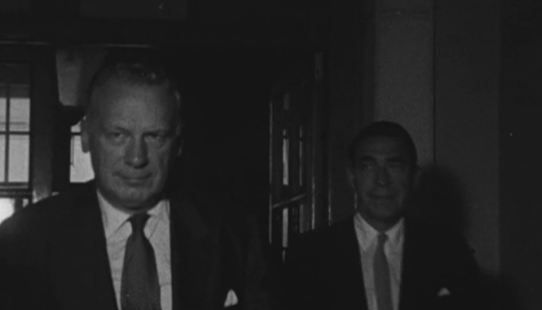 Visita de George Ball ao Palácio de São Bento