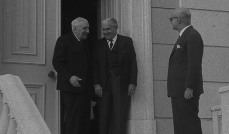 António de Oliveira Salazar recebe Luís Viana Filho