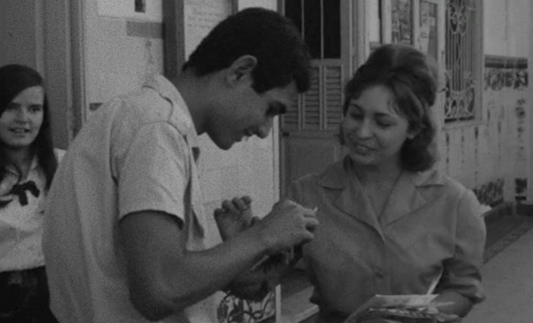 Estudantes trocam correspondência