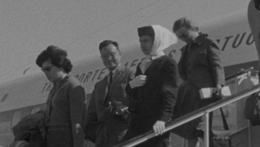 Chegada de um grupo de milionários chineses