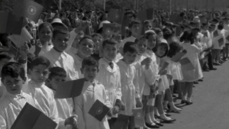 Visita de Américo Tomás a Elvas