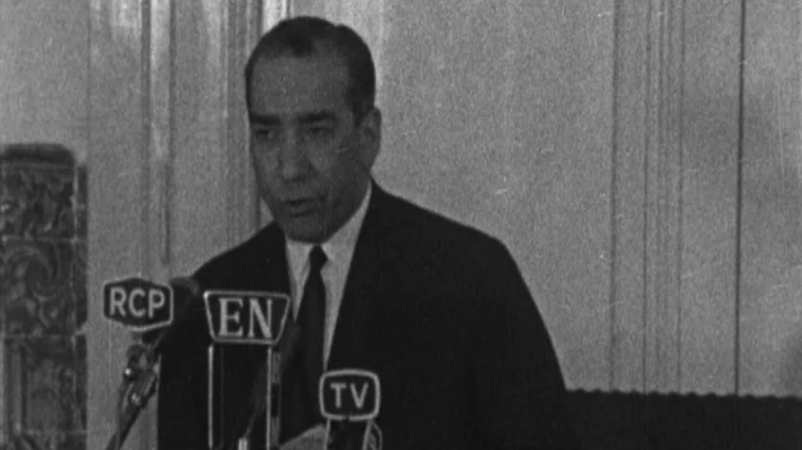 Conferência de imprensa de Alberto Franco Nogueira