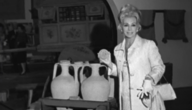 Eva Gabor em Lisboa