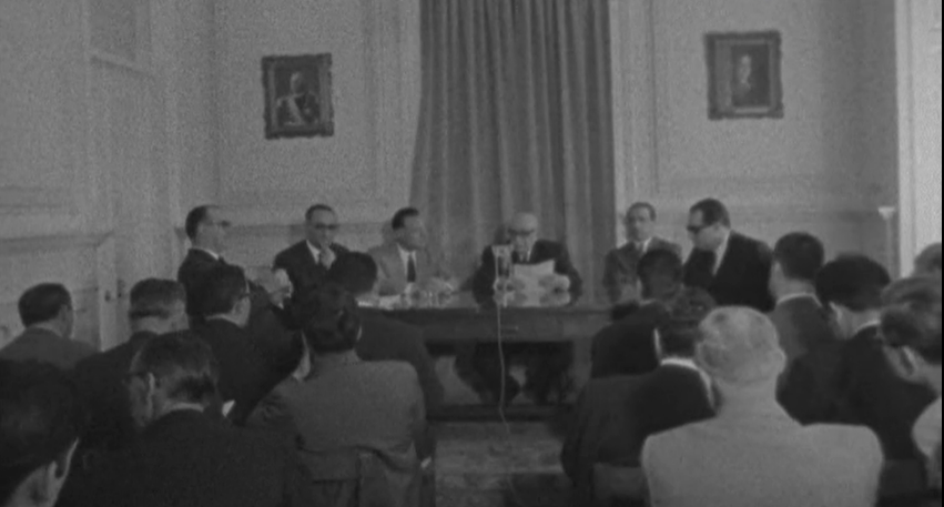 Conferência de imprensa de representantes da Industria Hoteleira